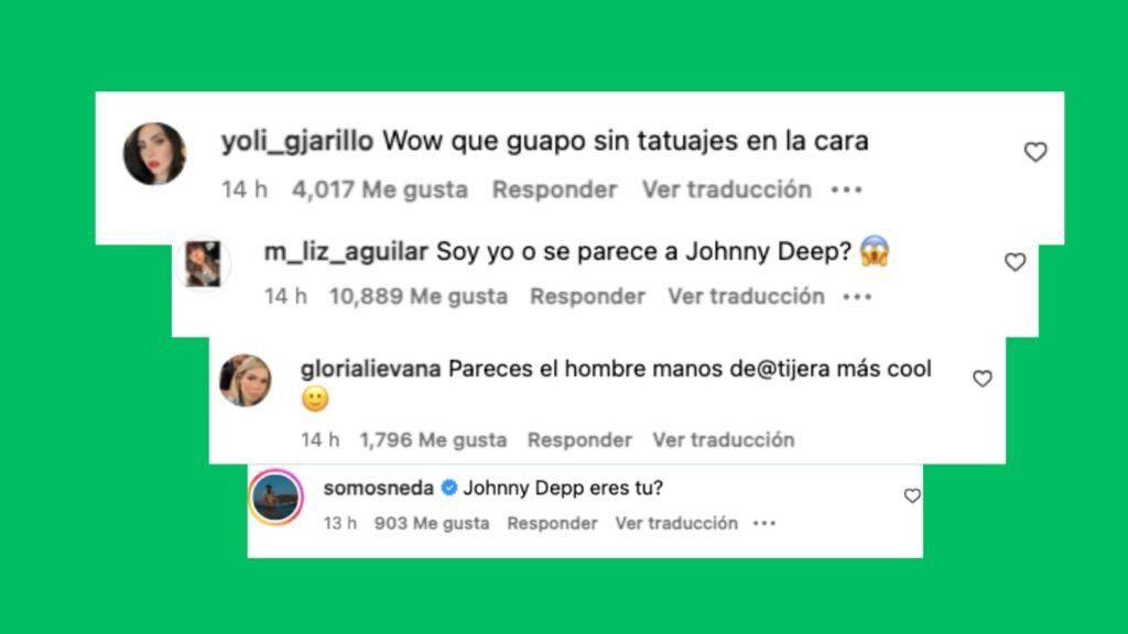 Fans reaccionan a las fotos de Nodal.