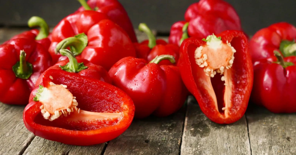 El pimiento rojo