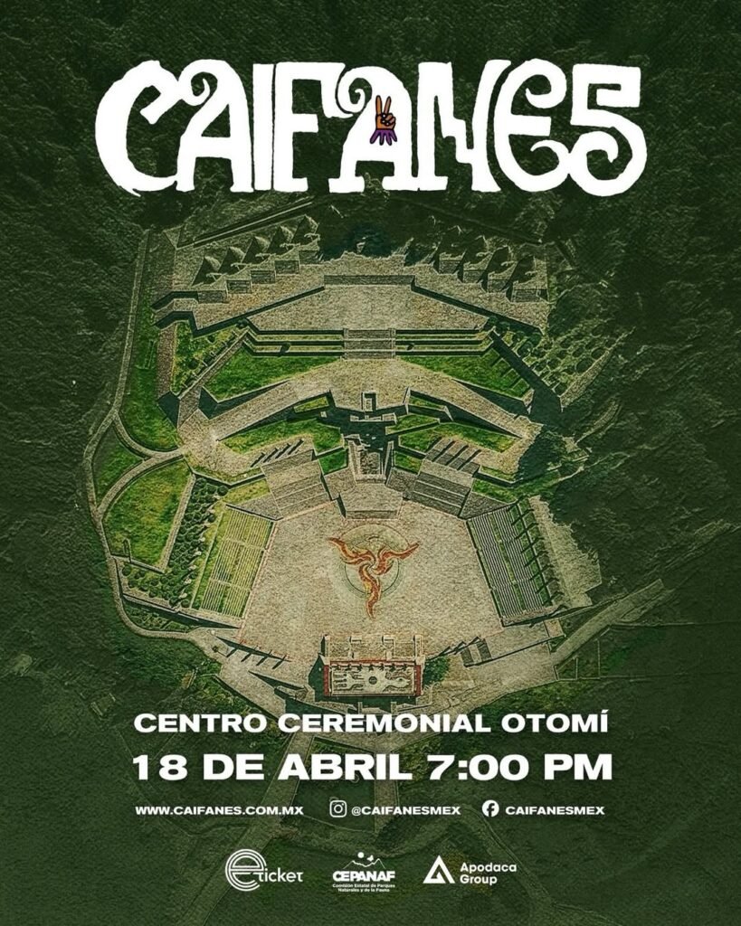 Caifanes hará un concierto histórico en el Centro Ceremonial Otomí / Créditos: Instagram Caifanes