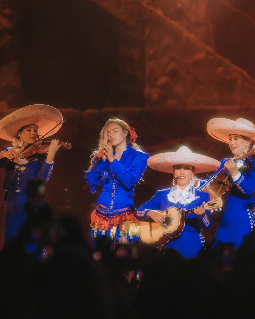Karol G en su primera noche en Coachella / Créditos: Instagram Karol G. 
