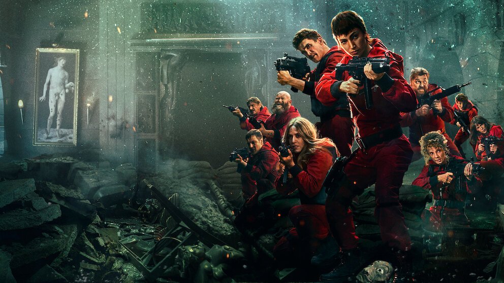 La serie toma como referencia distintos atracos que marcaron la historia / Créditos: Netflix.