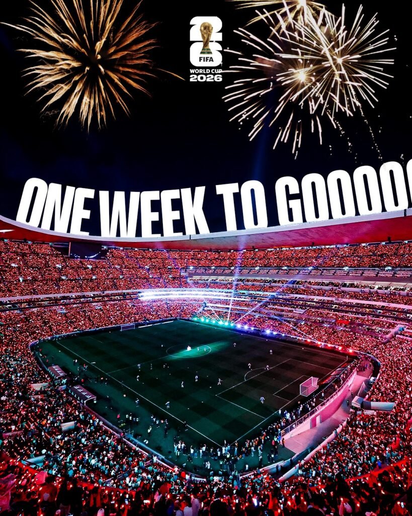 Todo está listo para dar el silbatazo de inicio de la justa mundialista / Créditos: Instagram FIFA. 